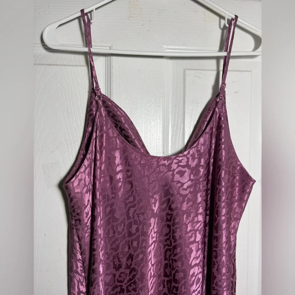 Emma & Michele Elegant Purple Slip Maxi Dress‎ so L
